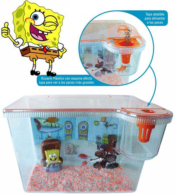acuario bob esponja